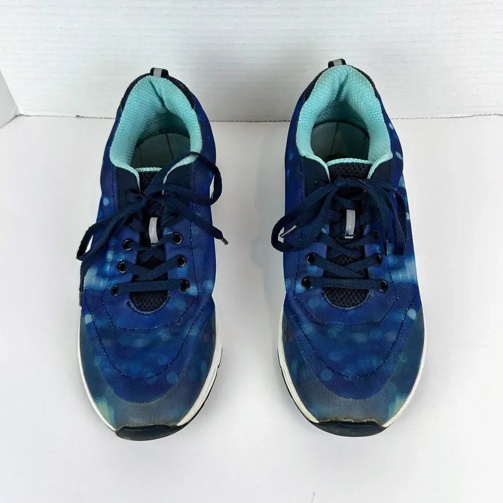 Vionic Action 335 Tourney Sneaker Athletic Comfort Tennis Shoes Lace Up Blue 9